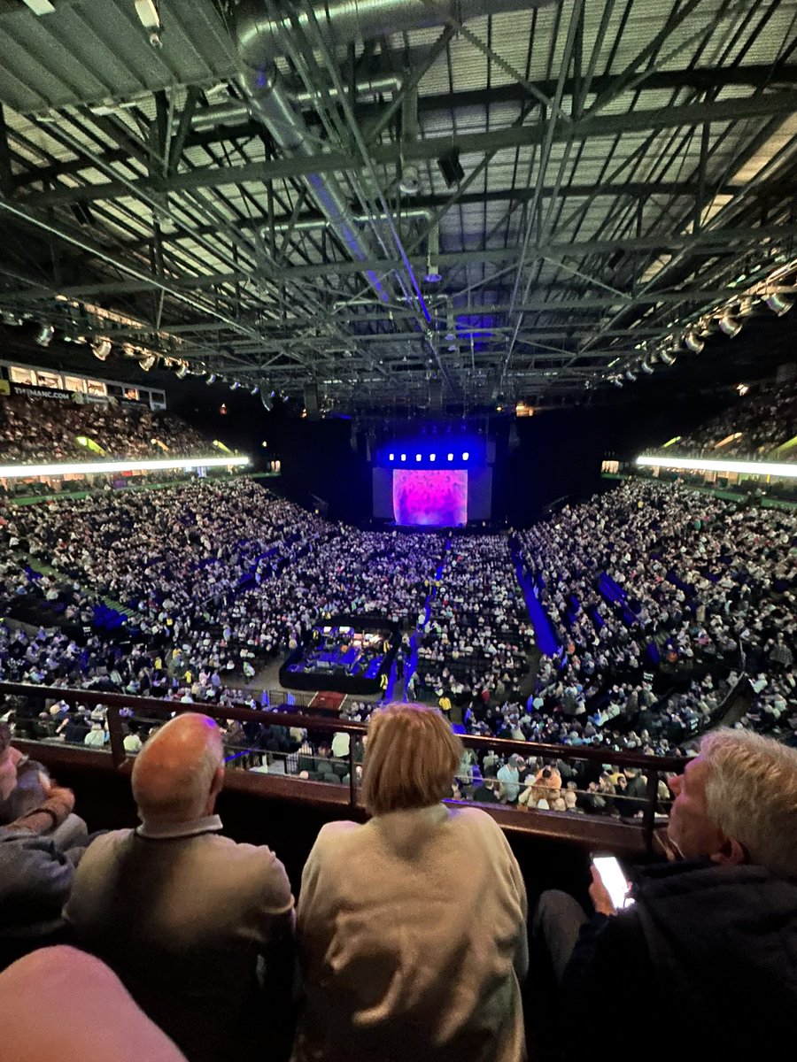 Peter Kay at the AO Friday night.
