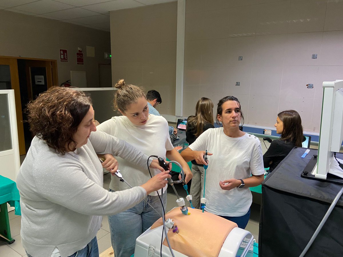 Semana intensa de formación y simulación con nuestros residentes.
Gracias a Applied por la cesión de los equipos!