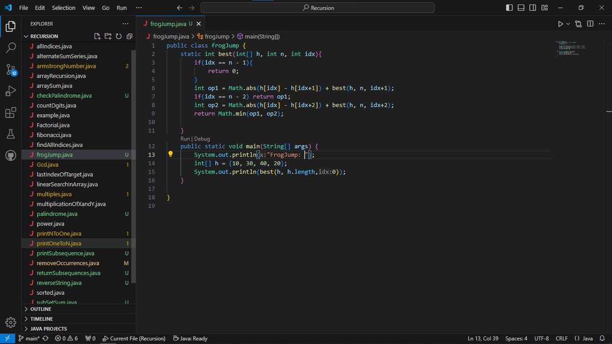 DPerween39952's tweet photo. Recursion magic at work! 💻✨ Crushed all subsequent problems with recursion today—feeling on top of the world! 🔥 #CodingLife #RecursionMastery #ProblemSolved #KeepLearning https://t.co/QfHuzpwfJa