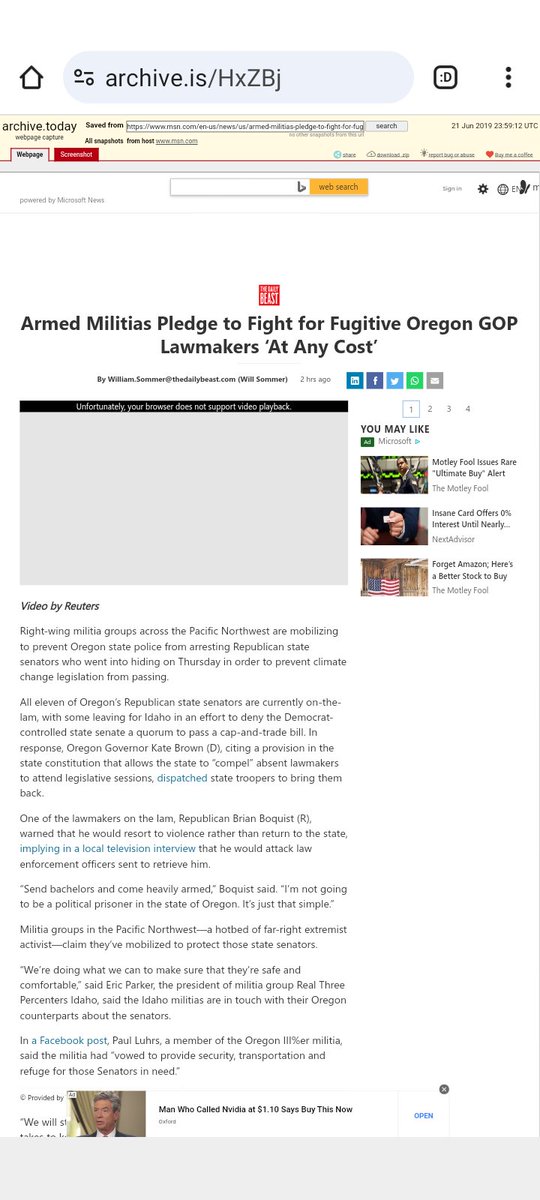 TippytopshapeU's tweet image. #Backin 2019 "to prevent climate
change legislation
from passing
[⚠️] Oregon’s Republican
[#statesenators] on-the-lam
[#KateBrown] dispatched
state troopers [🚨]
Idaho militia [🗣️]
'We see it the same as
[👀] Bundy Ranch'"

#OregonCitizen
🔗🔻+ #osint🧵🔝
x.com/TippytopshapeU…