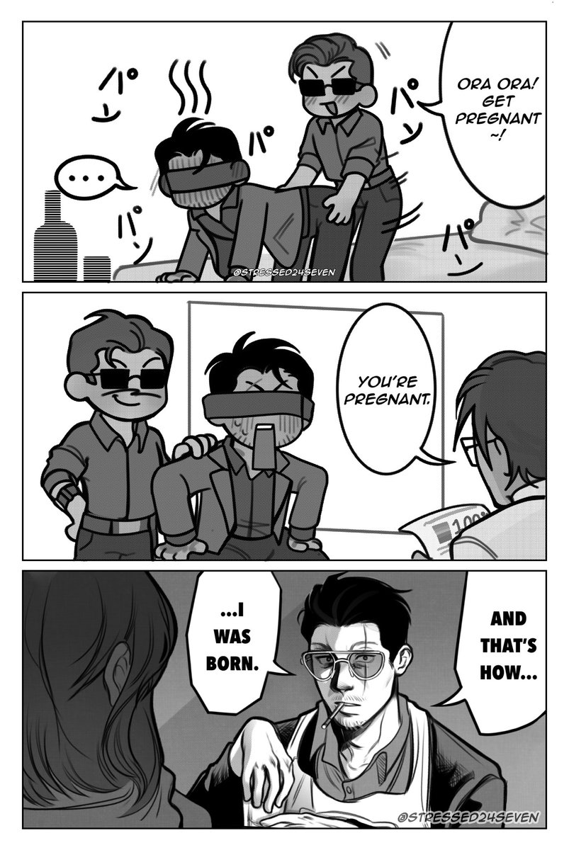drunken mishaps 
#johnshi #gokushufudou #thewayofthehousehusband
