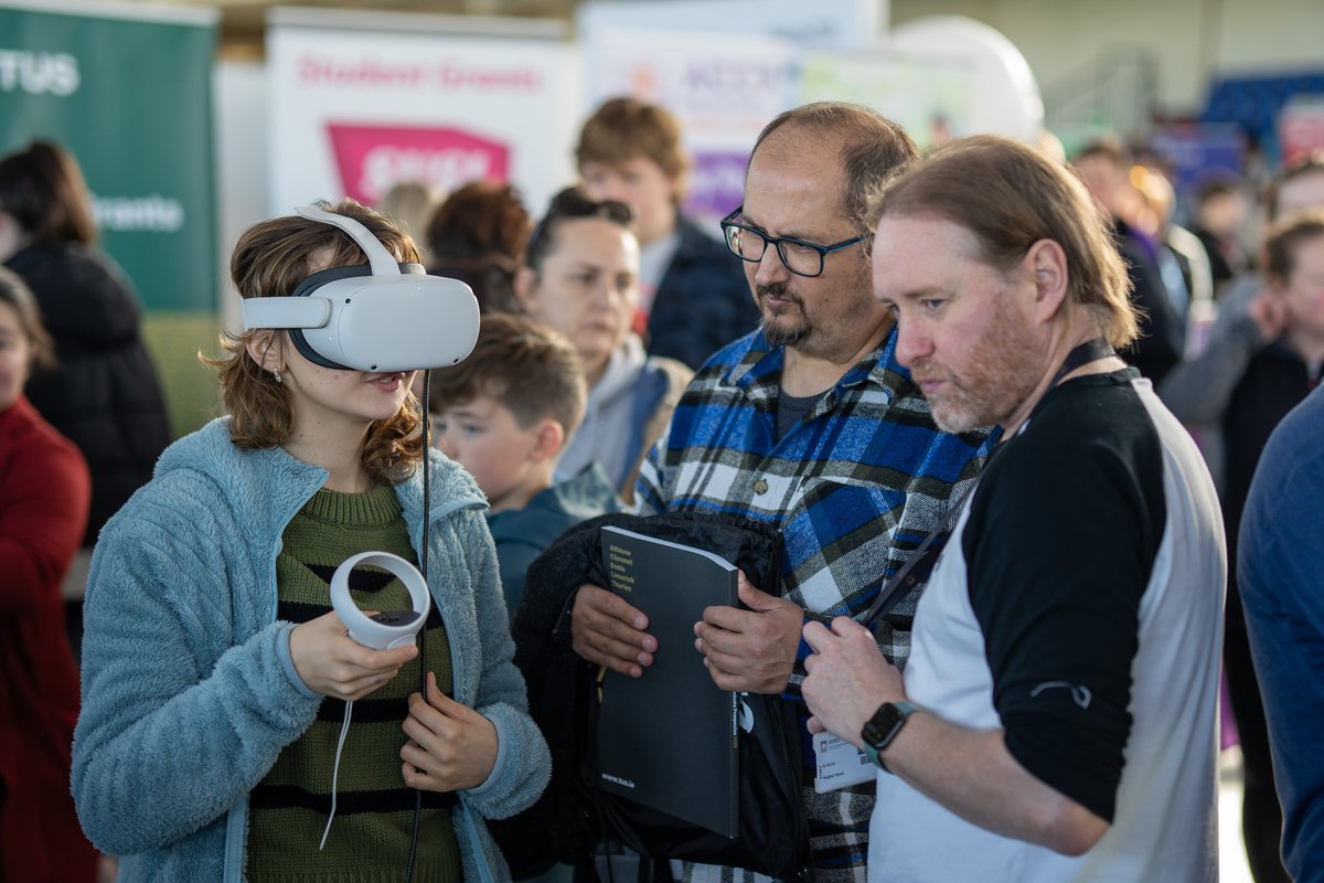 Conor Keighrey (@conorkeighrey) on Twitter photo What an amazing turnout for the TUS: Athlone Open Day! Fantastic to see so many students engaging with our demos in Virtual Reality, Gaming, AI, and the Internet of Things from the Department of Computer and Software Engineering!✨🔥#WeAreTUS
<a href="/TUS_ie/">Technological University of the Shannon</a> <a href="/TUS_Athlone_/">TUS Athlone Campus</a> What an amazing turnout for the TUS: Athlone Open Day! Fantastic to see so many students engaging with our demos in Virtual Reality, Gaming, AI, and the Internet of Things from the Department of Computer and Software Engineering!✨🔥#WeAreTUS
<a href="/TUS_ie/">Technological University of the Shannon</a> <a href="/TUS_Athlone_/">TUS Athlone Campus</a>