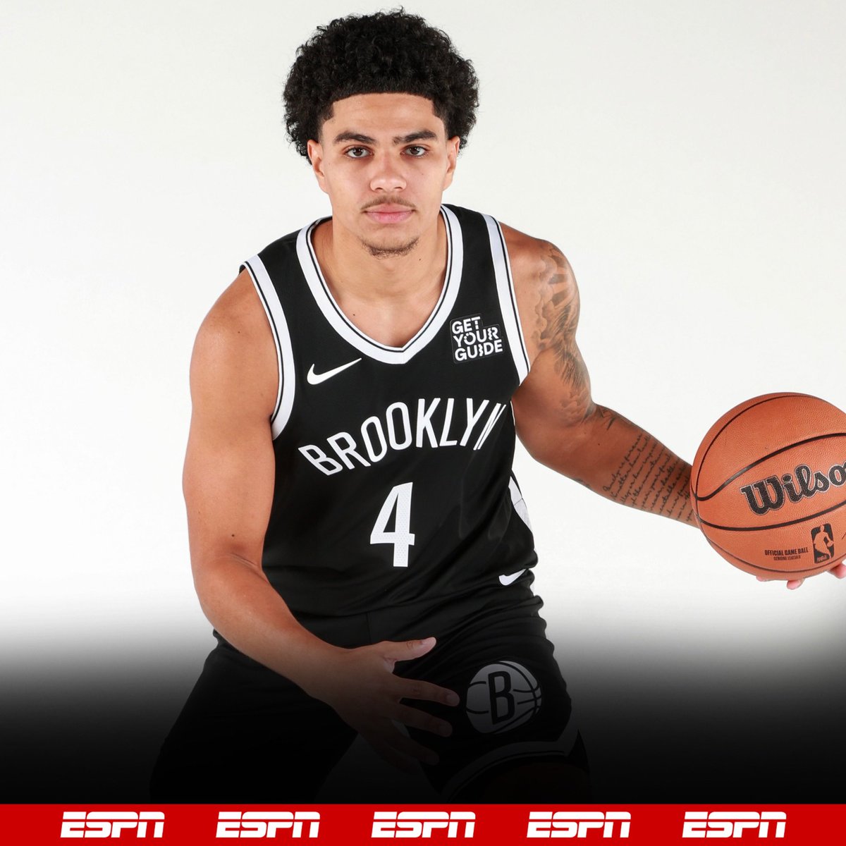 ShamsCharania's tweet photo. The Brooklyn Nets are waiving former No. 7 pick Killian Hayes, sources tell ESPN. Hayes will continue to rehab a hip injury and pursue an NBA deal with Nets' Long Island G League affiliate. https://t.co/JGzzjCjzOO