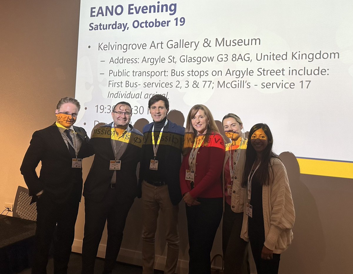 Raphael Bodensohn (@r_bodensohn) on Twitter photo #HappyBirthdayEANO from <a href="/ESTRO_RT/">ESTRO</a> #CNS focus group🥳
My dear colleagues <a href="/WilliamsonAoife/">Aoife Williamson</a> @Shar_Fndz <a href="/KIndramo86/">Karthica Indramohan</a> <a href="/gminniti2012/">giuseppe Minniti</a> <a href="/MaxNiyazi/">Max Niyazi</a> and I at #EANO2024 in #Glasgow🏴 hosted amazingly by @ProfAJChalmers
For more future collaboration between <a href="/ESTRO_RT/">ESTRO</a> and <a href="/EANOassociation/">EANO</a>💪🏼 #HappyBirthdayEANO from <a href="/ESTRO_RT/">ESTRO</a> #CNS focus group🥳
My dear colleagues <a href="/WilliamsonAoife/">Aoife Williamson</a> @Shar_Fndz <a href="/KIndramo86/">Karthica Indramohan</a> <a href="/gminniti2012/">giuseppe Minniti</a> <a href="/MaxNiyazi/">Max Niyazi</a> and I at #EANO2024 in #Glasgow🏴 hosted amazingly by @ProfAJChalmers
For more future collaboration between <a href="/ESTRO_RT/">ESTRO</a> and <a href="/EANOassociation/">EANO</a>💪🏼