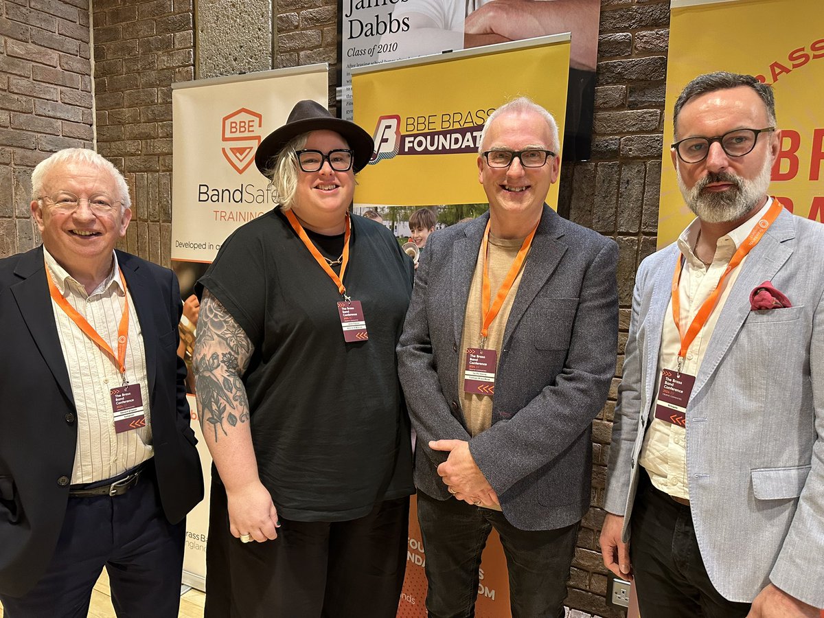 #BBConf24 An important topic covered with a sharp and penetrating focus from the panel - and with that added bonus ball extra with the news of the revived interest in BBC Radio3 brass band broadcasting. Now that was a boost with a possible 10 part series in the pipeline too.