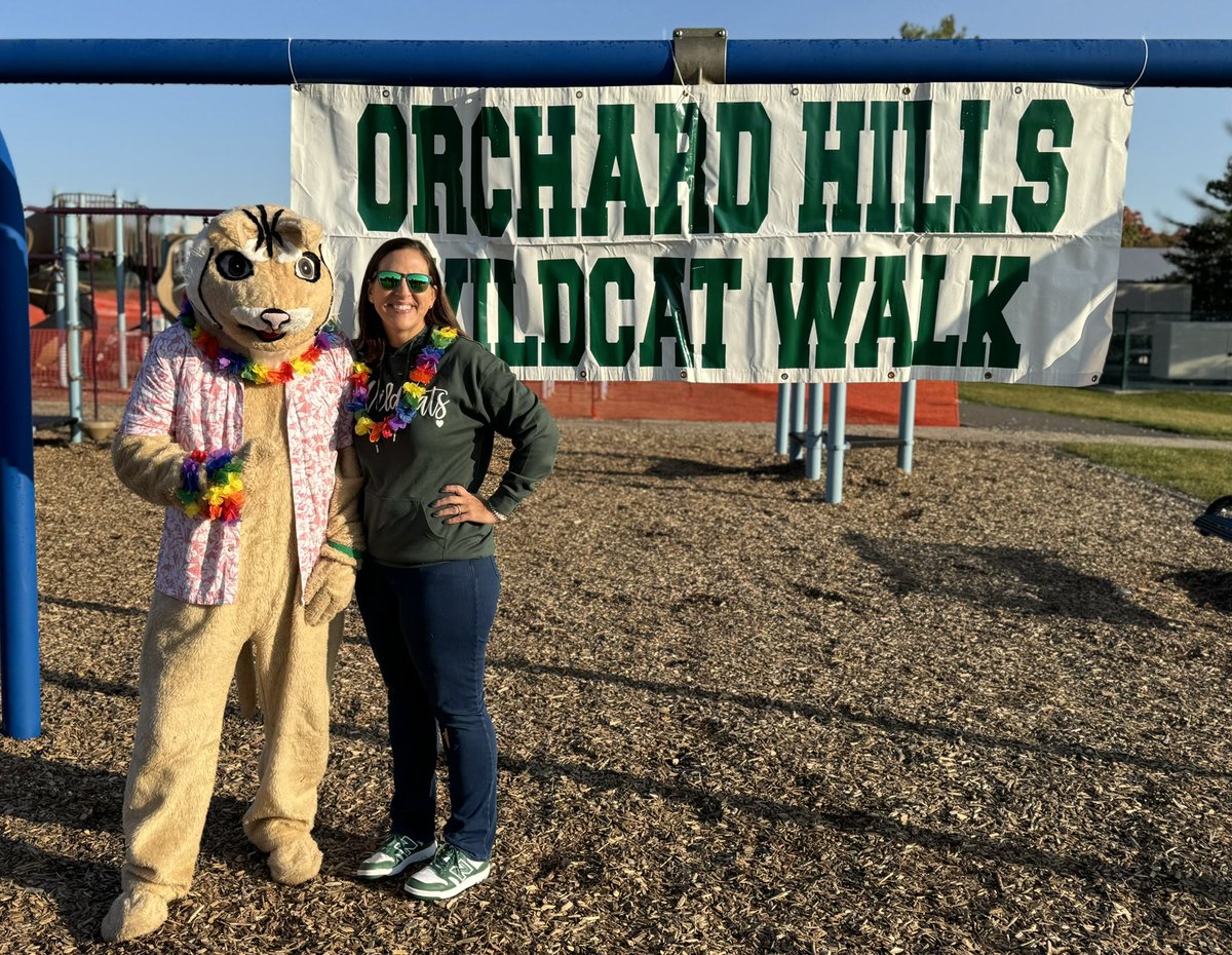 Spent this beautiful Friday chairing the 19th Annual Wildcat Walk! I have poured my heart and soul into this event (and so many more) for the last nine years so that school can be just a little more special for our kids with field trips, assemblies, free families events and more.