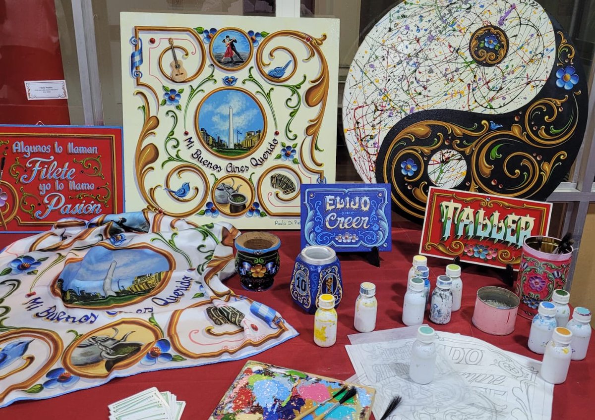 La coordinadora de <a href="/CameCultura/">CAME Cultura</a>, <a href="/Alemoccioli/">Alejandra Moccioli</a>, participó junto a la presidenta de la Asociación Comercial e Industrial de Morón (ACIM), Gabriela Langer y <a href="/normahuguenin/">Norma Huguenin</a>, representante de la Comisión de Cultura, de la exposición 🎨 de la artista Paula Di Pietro, en dicha entidad.