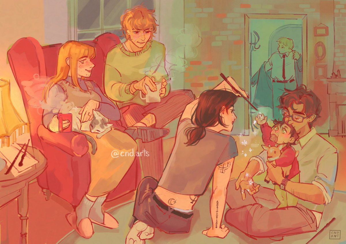 cndatrs's tweet image. their last happy moments...:,) #marauders #maraudersfanart