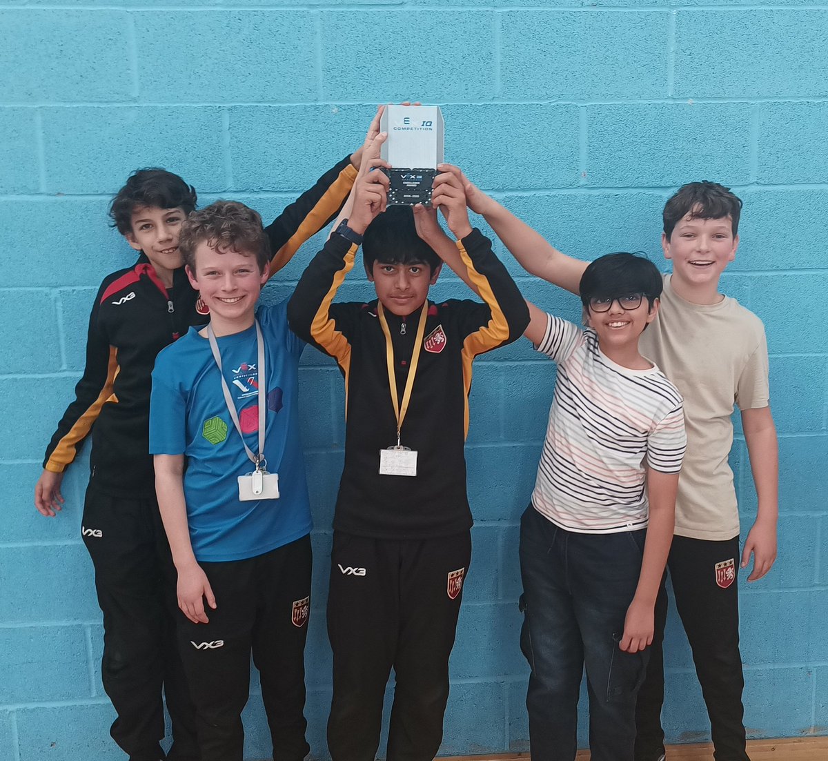 1408K win the Excellence Award! They're off to <a href="/VEXRoboticsUK/">VEX Robotics UK</a> Nationals!