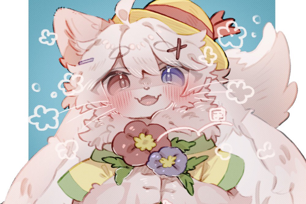 skebありがとうございました!🐾🌼
#skeb 