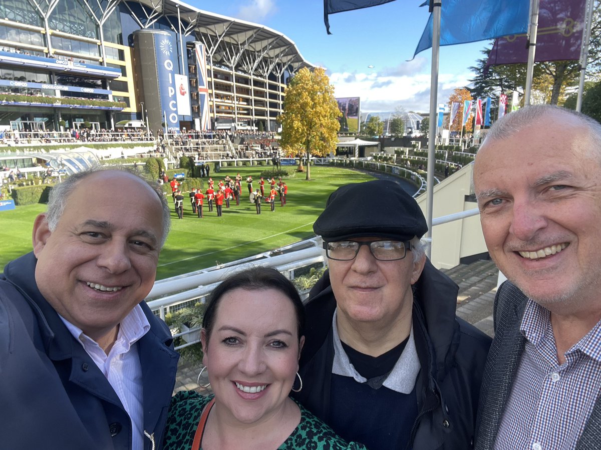 Great day so far at #ChampionsDay at Ascot