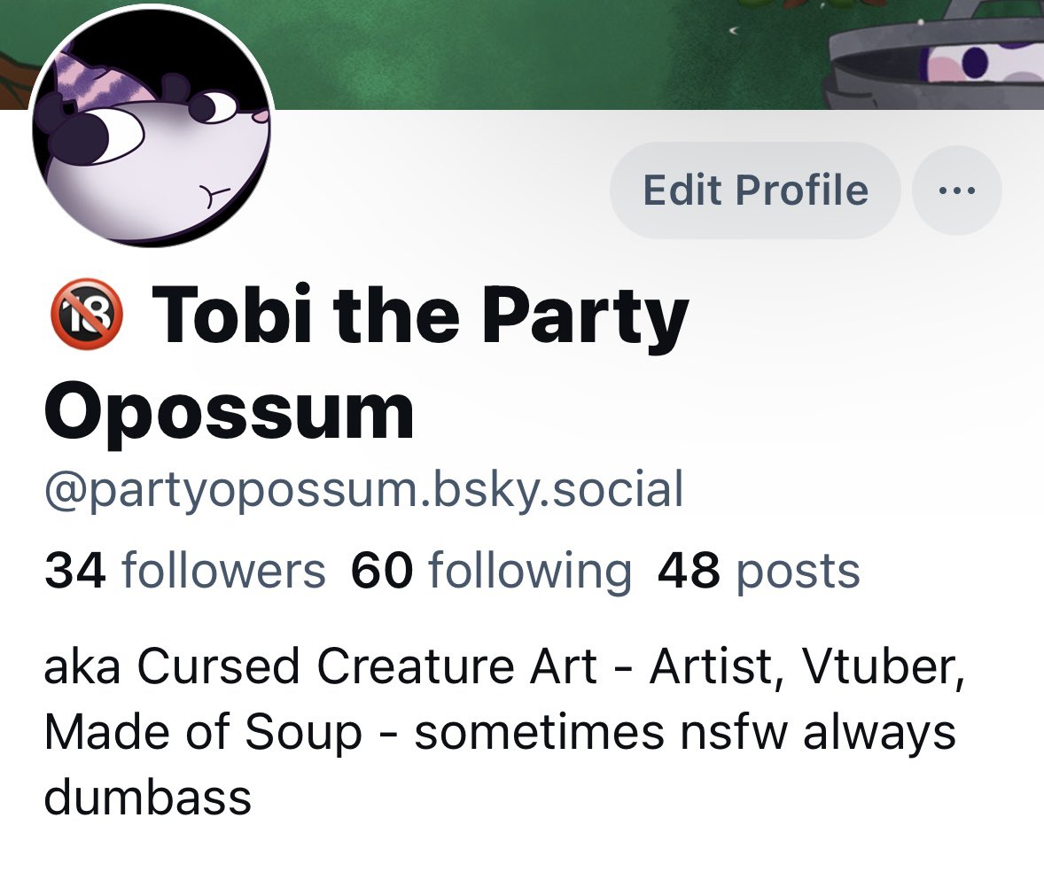 Tobi🥫Party Opossum tweet media