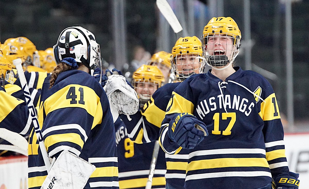 DYK

Brother/Sister combo Luke and Olivia Mobley scored goals on the same day (yesterday).

Left - Luke (St. Louis Park HS/Augustana)
Right - Olivia (Breck HS/UMD)