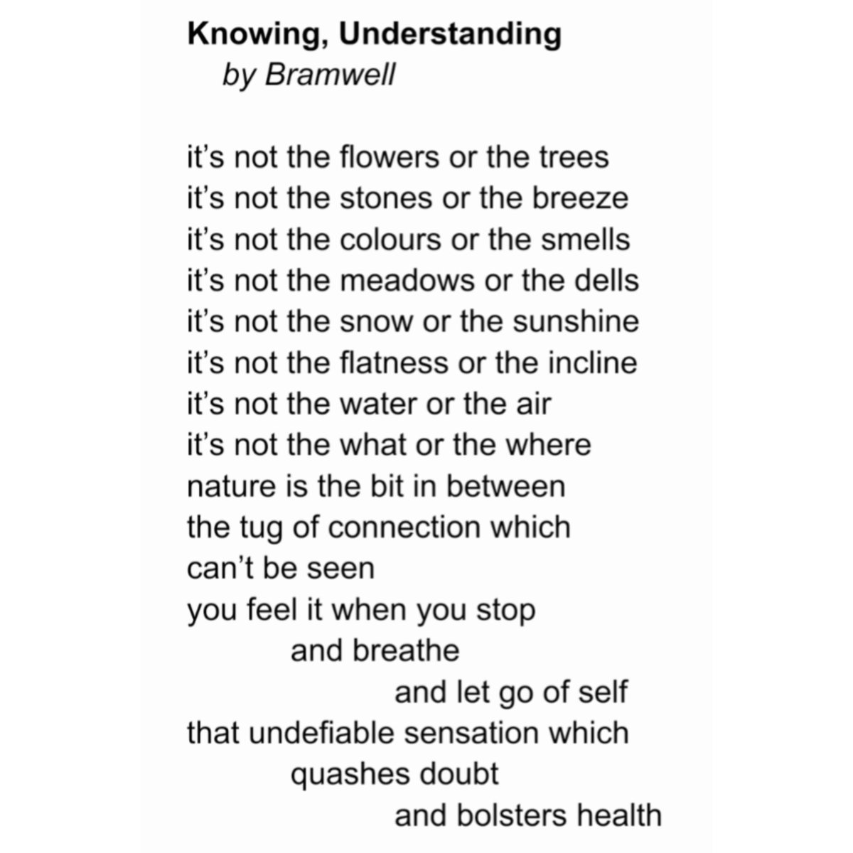 BeeBrutus's tweet photo. "We could know everything, and still not understand anything" - Antonio Porchia

 When I think about landscape there is something more than component parts,  there's an integral keystone, that mysterious element, ever elusive yet immutably present. #poetrycommunity #poetry https://t.co/s3uLeVMELz