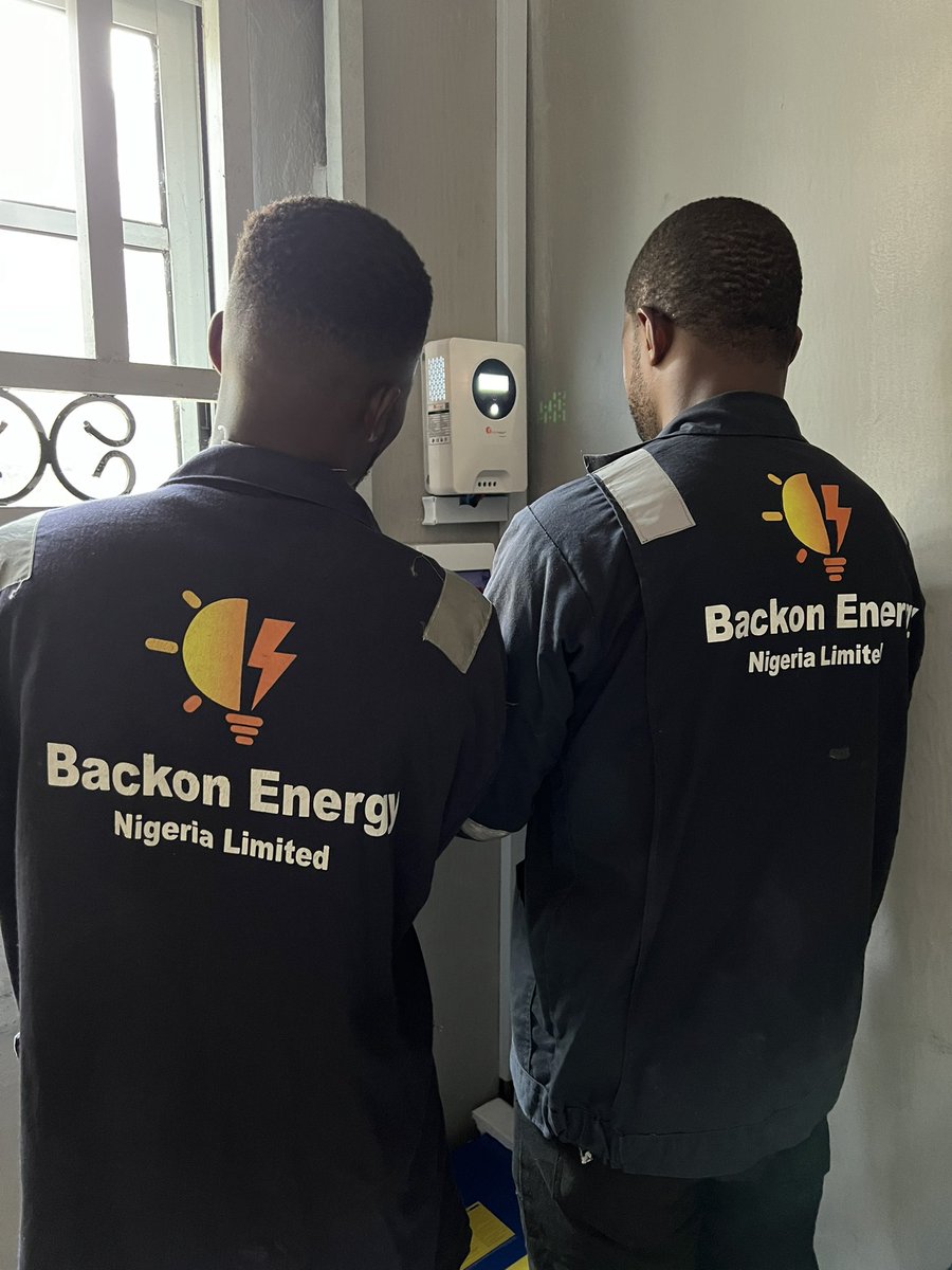 MhiztaL⭕EL 💎 🔴💨 (@mhiztaloel) on Twitter photo Thanks to <a href="/BackonEnergy/">BackOnEnergy</a> for giving me 24/7 power supply
You can get yours by sending them a DM
I can tell that; they have the best service you could ever imagine
I love the way the technicality of the solar system was broken down to me
I can tell, the engineers knows what Thanks to <a href="/BackonEnergy/">BackOnEnergy</a> for giving me 24/7 power supply
You can get yours by sending them a DM
I can tell that; they have the best service you could ever imagine
I love the way the technicality of the solar system was broken down to me
I can tell, the engineers knows what