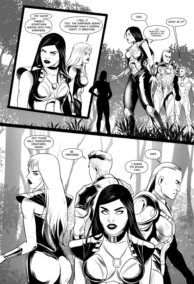 TridentComicsLA's tweet photo. I am liking the darker eyes for Princess NYX, the darker eyes goes with her goddess of the night ~ plus I think it looks bad ass ~ what do you think? #comics #comicbook #nyx #comic https://t.co/oa8Vn5ZeC9
