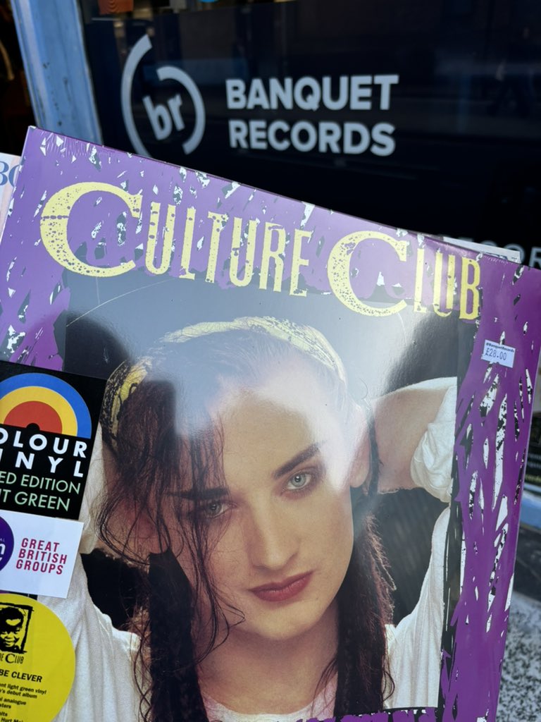 Very happy with this &amp; Happy National Album Day <a href="/BoyGeorge/">Boy George</a> <a href="/RealCultureClub/">Boy George & Culture Club</a> <a href="/BanquetRecords/">Banquet Records</a> #vinylrecords