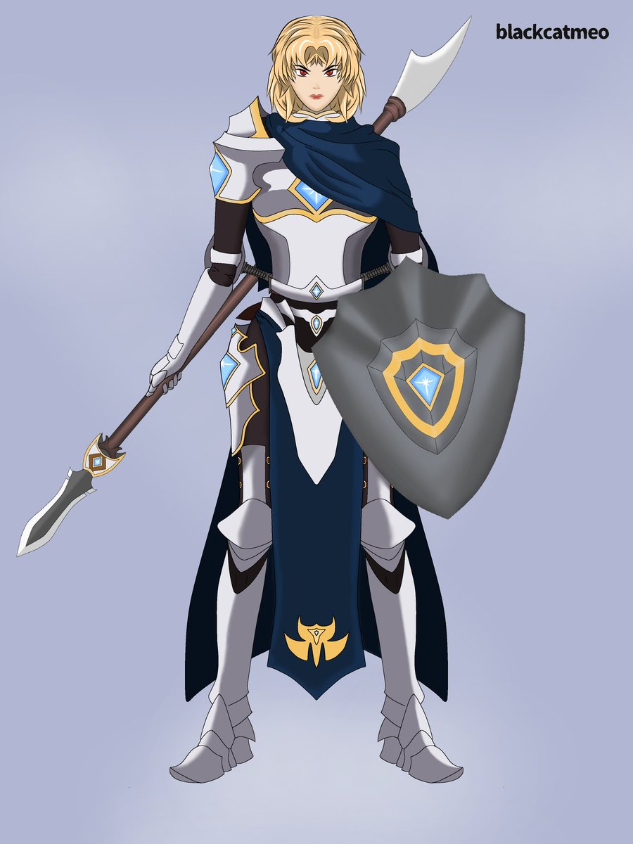 NamaKu455078's tweet image. In character design for @PlayTimefront
CLARA "The weapon master" 
From eldmen races
#Timefront