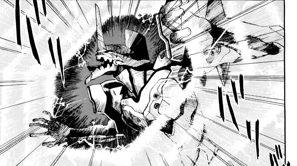 DanTheCHAD's tweet photo. The Evangelion Manga is incredibly underrated. Due to it coming out after the Anime, it gets overshadowed a lot, but I think Sadamoto alters the story in such interesting ways, creating a unique and fresh new version of Eva. It's definitely worth a read, I highly recommend it. https://t.co/KQJzAyrDjx