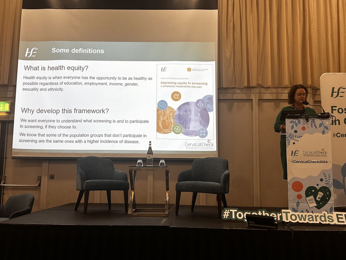 Feeling privileged to be part of a society that has a state funded screening programme. How can you make a difference in your area to increase the uptake of Screening. Great closing questions and discussion at the CervicalCheck conference #CervicalCheck2024
