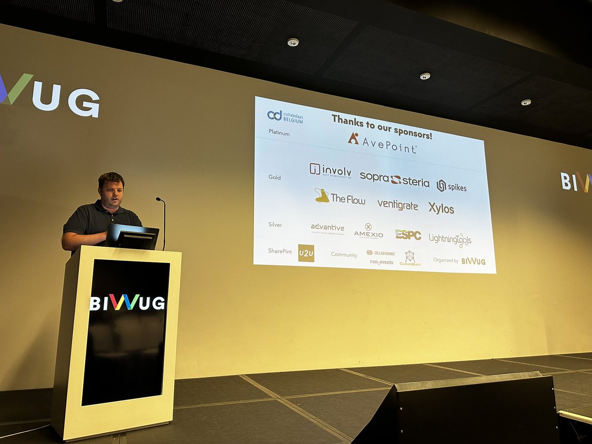 Final session of the day: <a href="/laskewitz/">Daniel Laskewitz 🥑 | #PowerAddict</a> talking about building and extending agents #collabdaysbe