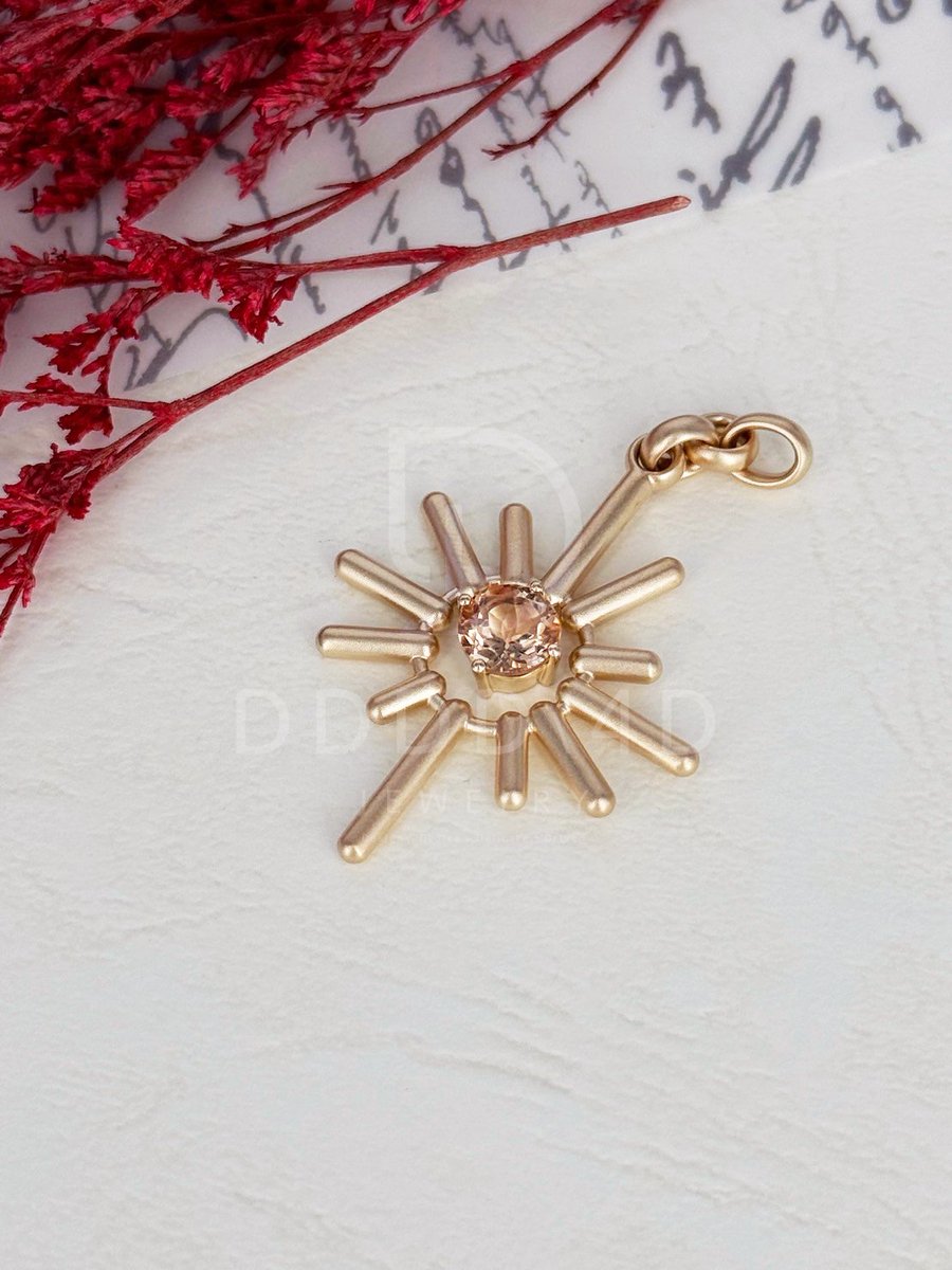 感謝 <a href="/coffee_inu/">咖啡犬</a> <a href="/GSETalkToMe/">GSE_TalkToMeGoose</a> <a href="/kent926123/">響的花心弟弟魯尼的哈士祈</a> <a href="/edmund940701/">好吃的菜狗</a> <a href="/Simon_Chat105/">Simon Chat</a> 的信任及委託！

粉絲們希望還原響Hibiki的項鍊作為生日禮物🩷
找了OC設定的托帕石，仔細挑選顏色希望盡量符合原設
整體皆採用K金製成，質感滿滿🙌

希望響喜歡，祝響生日快樂🎉！

【照片為本工作室實體拍攝，非3D模型🫶】