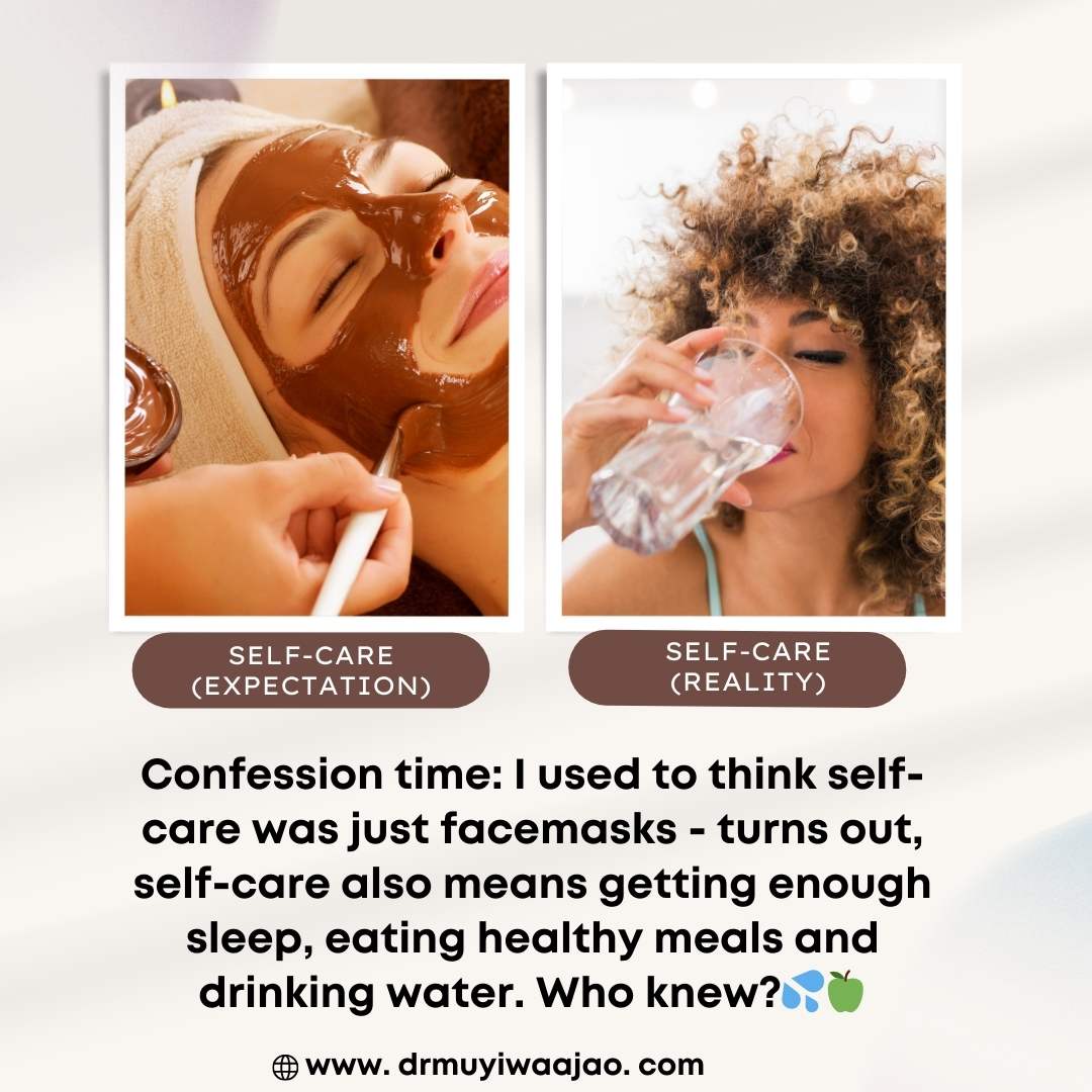 DSelfCareCoach's tweet image. 💡Pro tip:

Self-care is more than pampering.

It&apos;s about taking small, consistent steps towards a healthier YOU.🏃‍♂️

#selfcare 
#selfcarereality 
#smallstepbigimpact 
#healthyliving 
#selfcarecoach