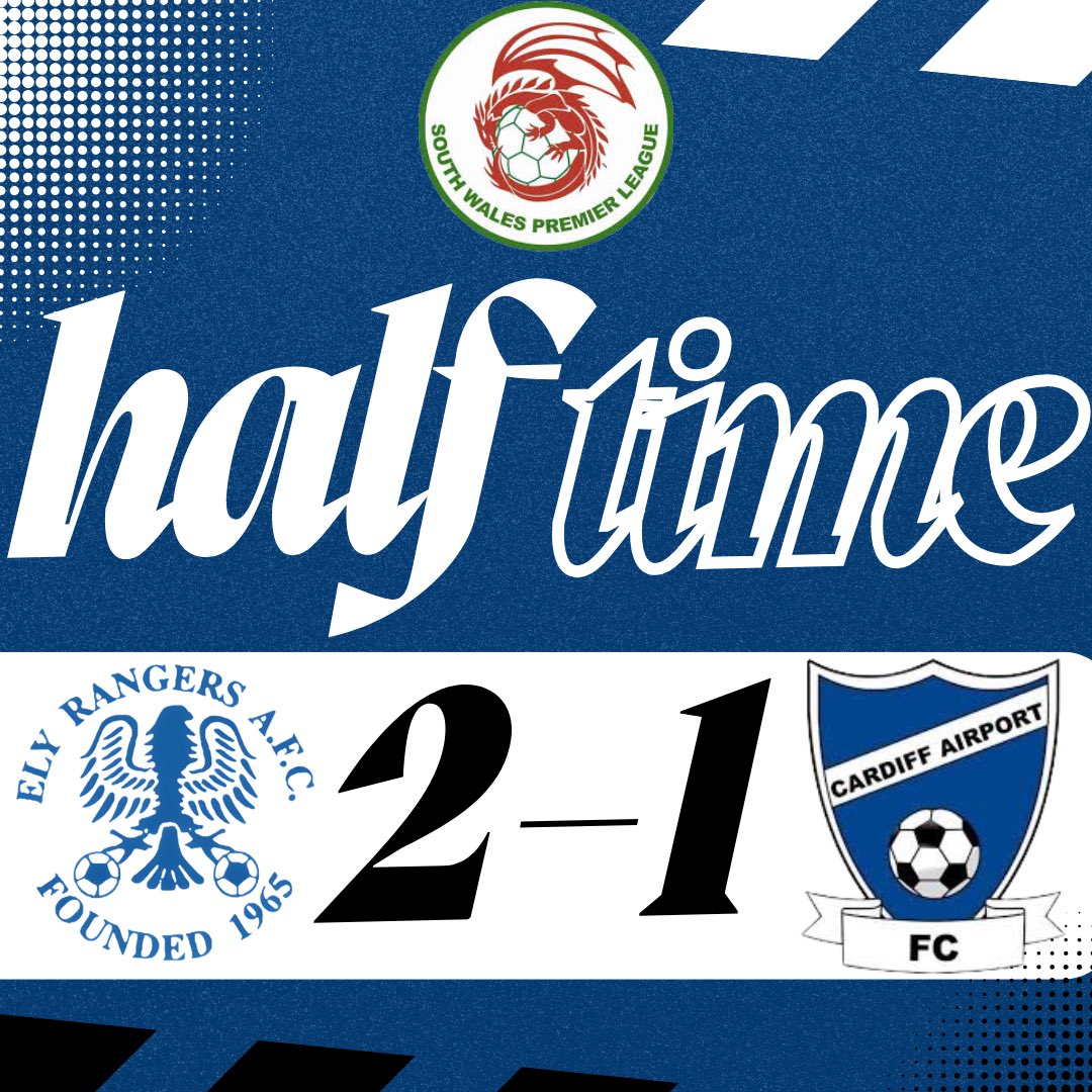 RANGER LEADING AGAINST UNBEATEN AIRPORT AT THE BREAK

COME ON RANGERS 💙🖤