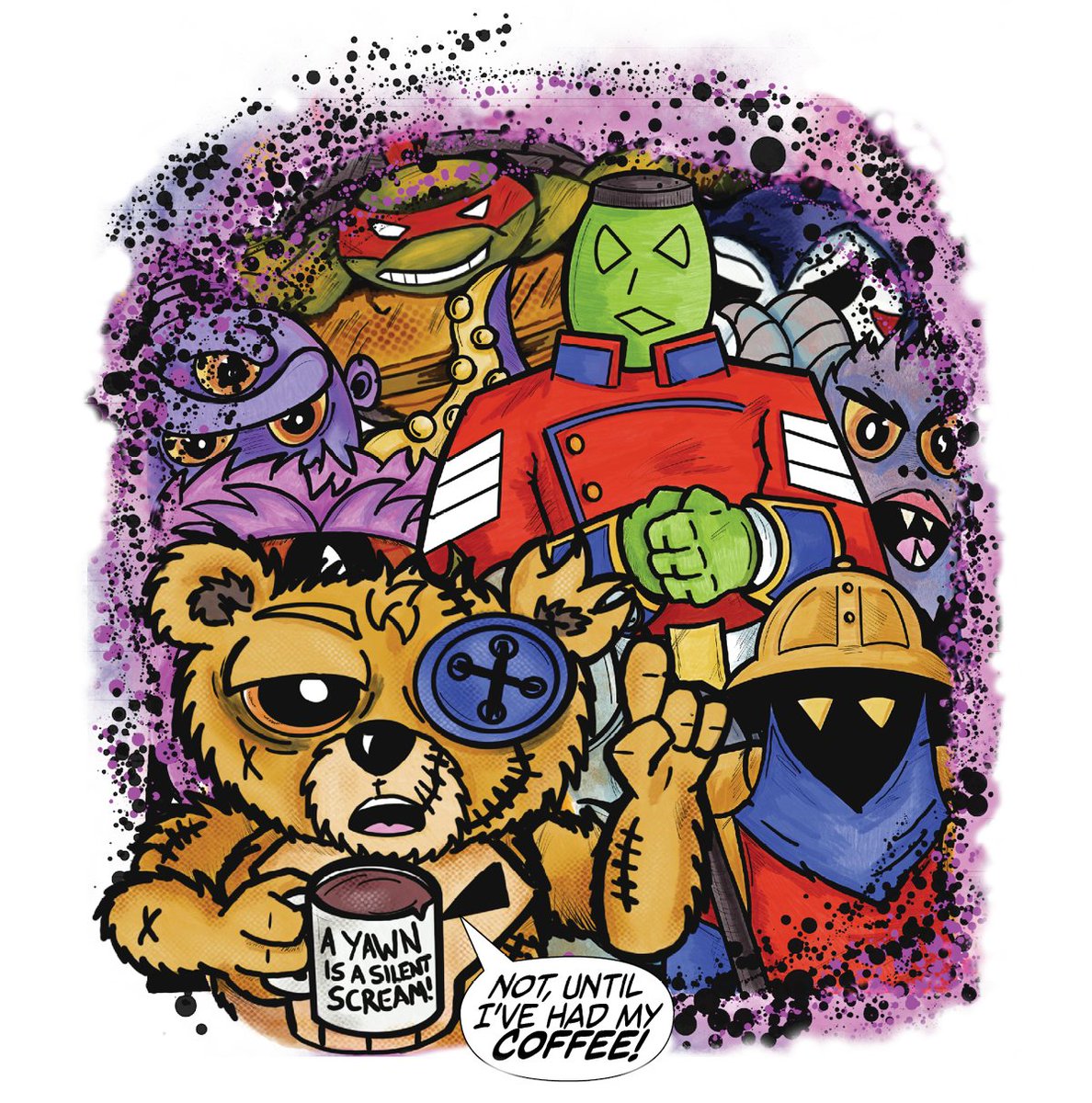 alt_world's tweet image. Right... Let&apos;s get this bonus day started 🤪 

#letshuntmonstas #mrbutton #comics