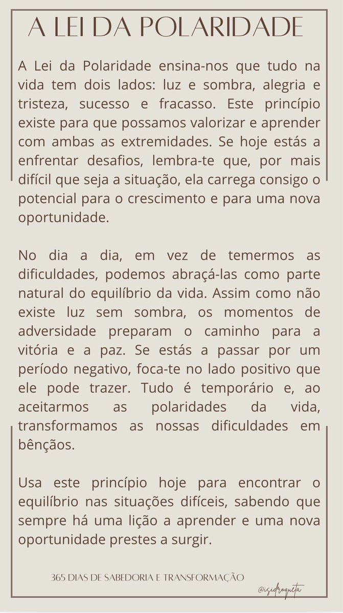 gratitudehub's tweet photo. Lei da Polaridade https://t.co/YwH7IK1KW8