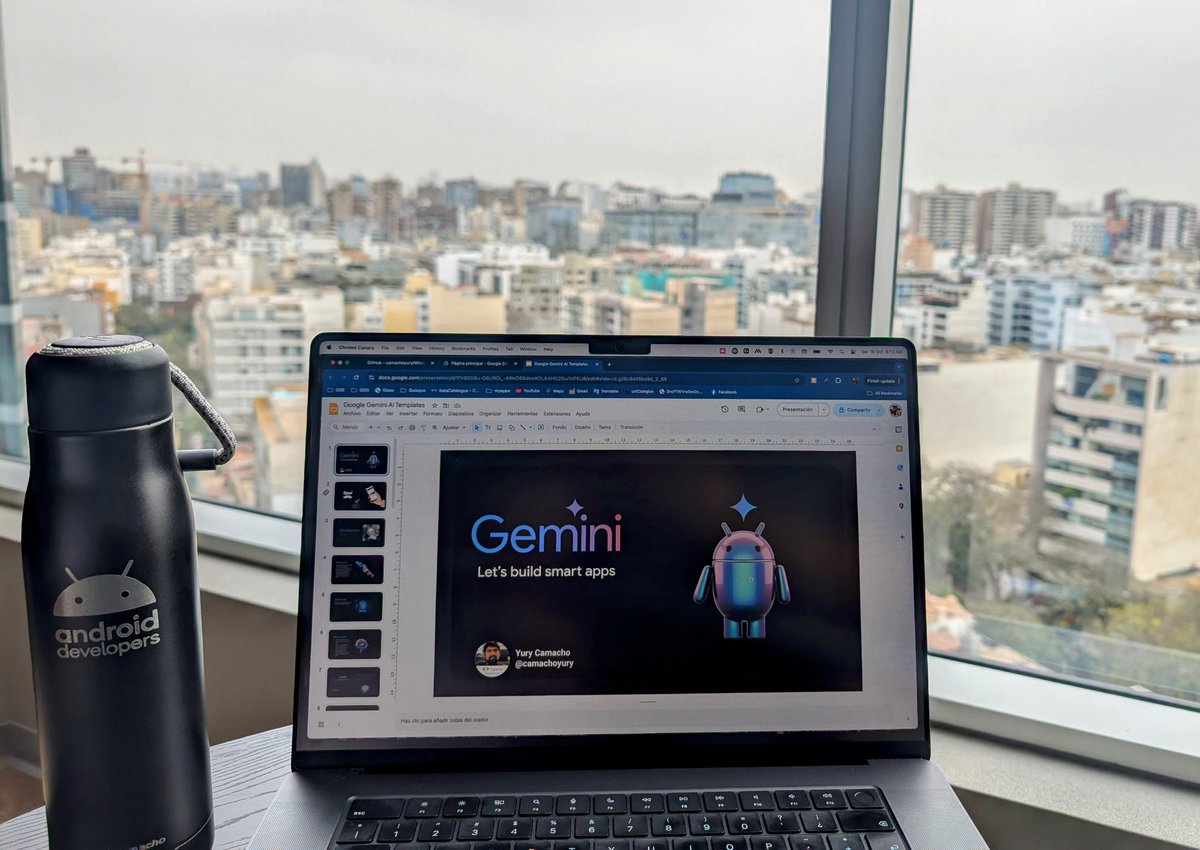 Yury Camacho (@camachoyury) on Twitter photo Slides and demo code of how to integrate #Gemini in #android app, ready!!
androidperu.dev/conf
<a href="/androiddevperu/">Android Dev Perú</a>
#GoogleGemini #AI
<a href="/GoogleDevsLATAM/">Google Devs Latam</a> <a href="/GoogleDevExpert/">@GoogleDevExpert</a> Slides and demo code of how to integrate #Gemini in #android app, ready!!
androidperu.dev/conf
<a href="/androiddevperu/">Android Dev Perú</a>
#GoogleGemini #AI
<a href="/GoogleDevsLATAM/">Google Devs Latam</a> <a href="/GoogleDevExpert/">@GoogleDevExpert</a>