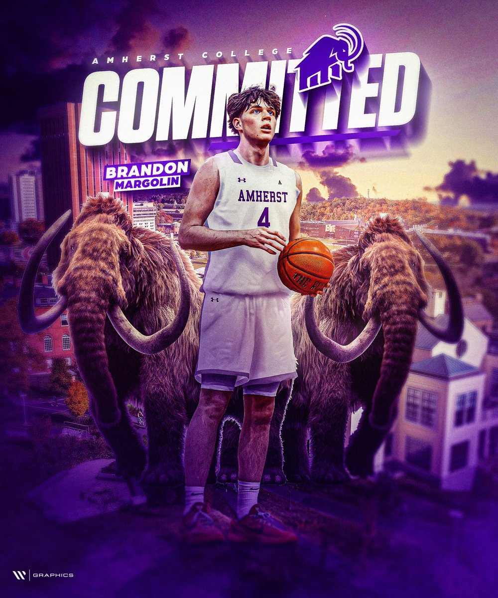 Excited to announce my commitment to the admissions process at Amherst College to pursue my academic and athletic careers. Thank you to my family, coaches, teammates, and friends who pushed me along this journey. Go Mammoths!💜🤍