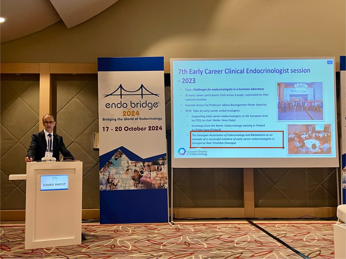 GAEM (@gaem_endo) on Twitter photo 🔥 We are thrilled and proud that representative of our society Tiko Kutchukhidze <a href="/Tikokutchukhidz/">Tinatin Kutchukhidze</a> participated in the early career endocrinologist’s meeting at prestigious meeting #EndoBridge 🙌🚀💥 🔥 We are thrilled and proud that representative of our society Tiko Kutchukhidze <a href="/Tikokutchukhidz/">Tinatin Kutchukhidze</a> participated in the early career endocrinologist’s meeting at prestigious meeting #EndoBridge 🙌🚀💥