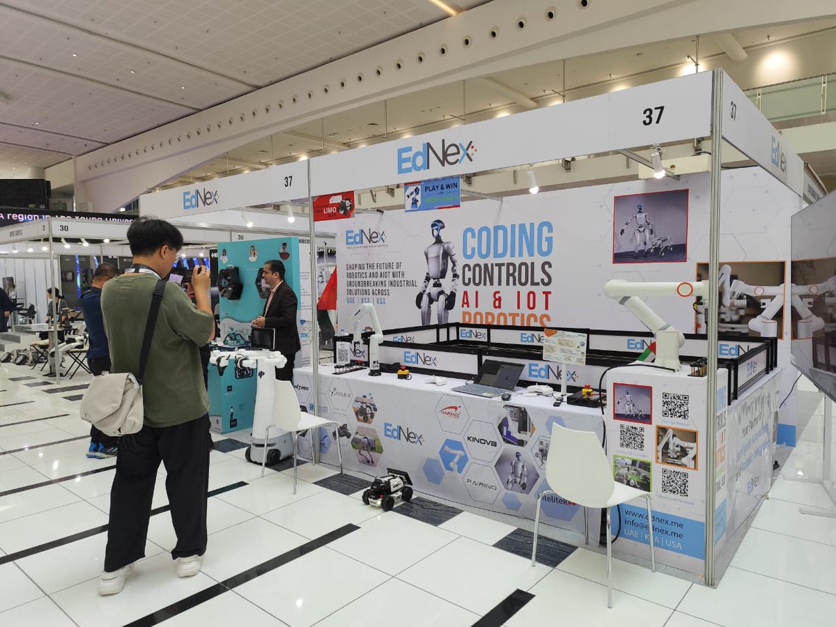At EdNex,  we’re thrilled to share our successful participation at the 4th day of IROS 2024! From engaging discussions on the future of robotics to exploring innovative solutions, our journey so far has been incredible.

ednex.me