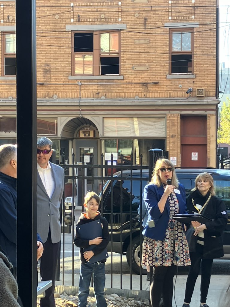 Thank you <a href="/cramerding_jeff/">Councilmember Jeff Cramerding</a> for coming up with the idea of this Jerry Springer <a href="/ArtWorksCincy/">ArtWorks Cincinnati</a> mural. And thank you to Artworks for pulling it off as well as Louis Beck for funding it. Jerry’s words are evergreen and now have a permanent place in OTR to remind us of them