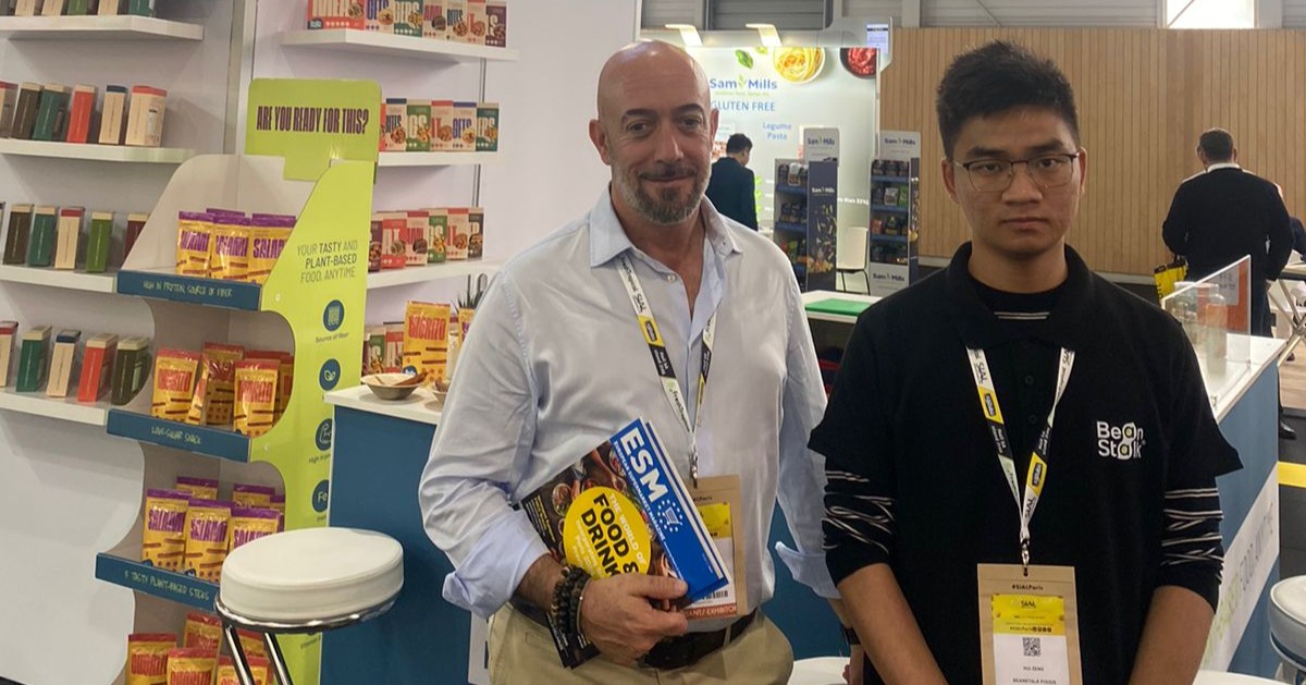 esm_magazine's tweet image. Meet the team from plant-based food company BeansStalk Foods in @sial_paris 2024 at Hall 7, Stand L271.

#SIALParis2024 #Beanstalk #plantbased #tradeshow