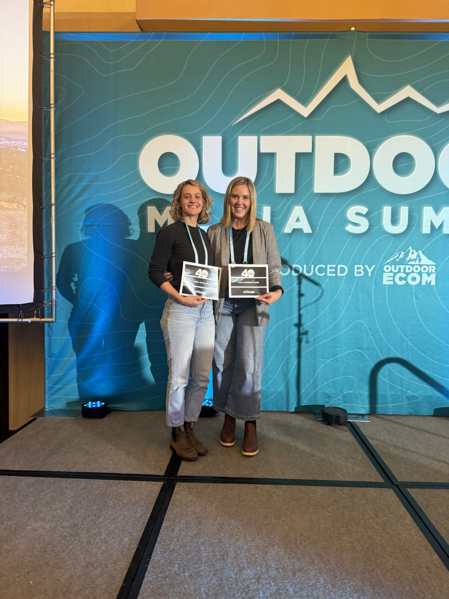 marbodensteiner's tweet photo. I had an absolute blast at the @_OMSummit in Missoula, MT this week! Being named 40 under 40 Most Influential Marketers in the Outdoor Industry was quite the shock! To stand along side the most creative &amp; influential minds in the industry was such an incredible honor. https://t.co/1v6R002wBk
