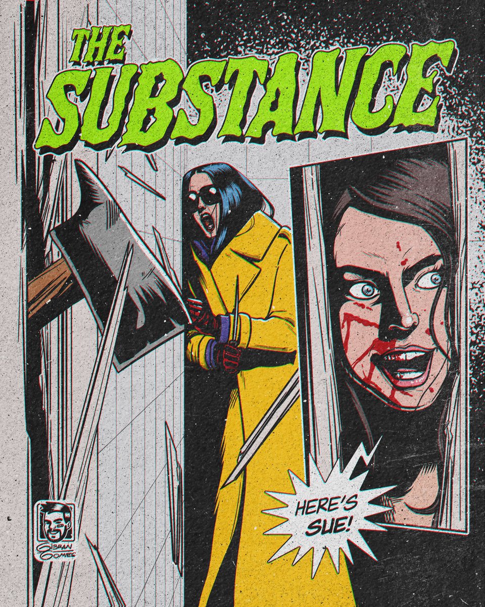 gibrangomes_'s tweet photo. You can’t escape from yourself #TheSubstance 💉 https://t.co/ngafEqR4Tx