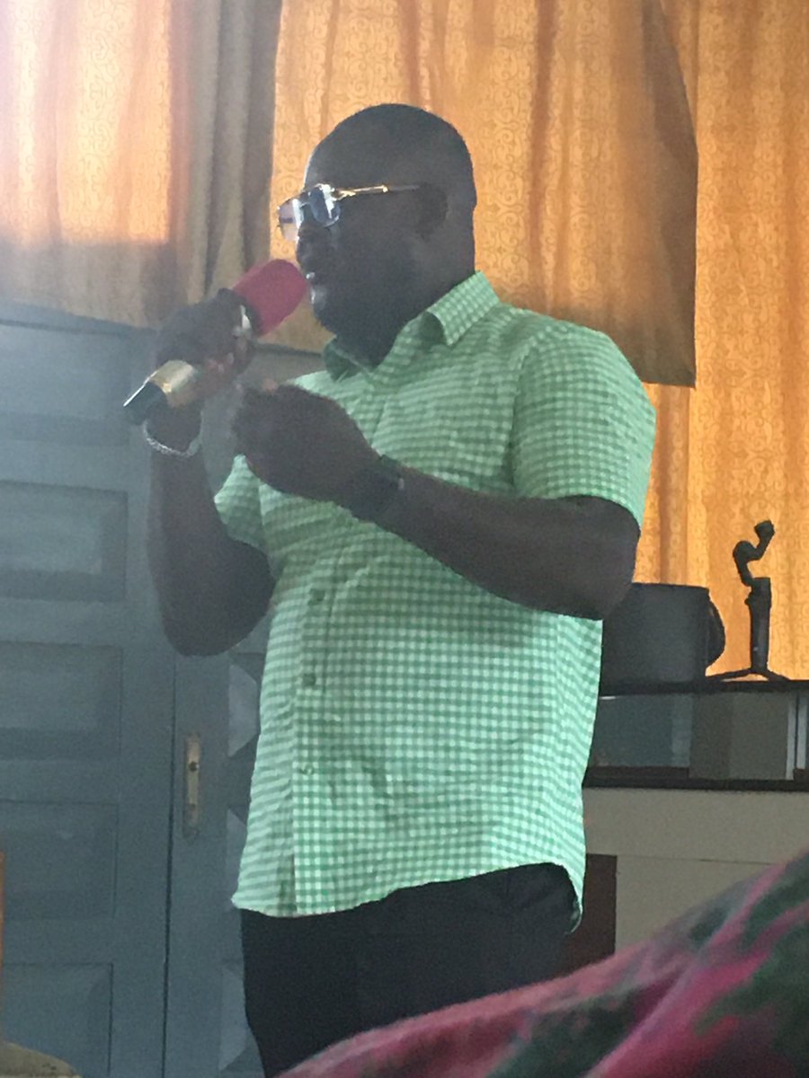 ‘Before you start get a mentor’.

Mr. William changing the narrative of real estate in Ho.

#bcho