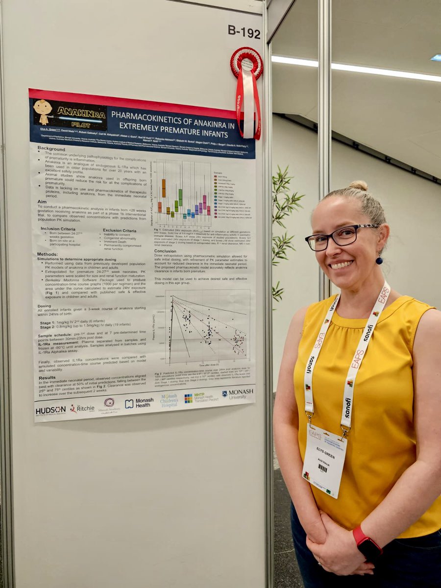 Elly Green (@ellyg16) on Twitter photo Presenting Anakinra Pilot PK results <a href="/EAPSCongress/">EAPS Congress</a> <a href="/NoldLab/">Nold Laboratory</a> <a href="/CarlkRx/">Carl Kirkpatrick</a> <a href="/davidkmetz/">David Metz</a>
#EAPS2024 Presenting Anakinra Pilot PK results <a href="/EAPSCongress/">EAPS Congress</a> <a href="/NoldLab/">Nold Laboratory</a> <a href="/CarlkRx/">Carl Kirkpatrick</a> <a href="/davidkmetz/">David Metz</a>
#EAPS2024