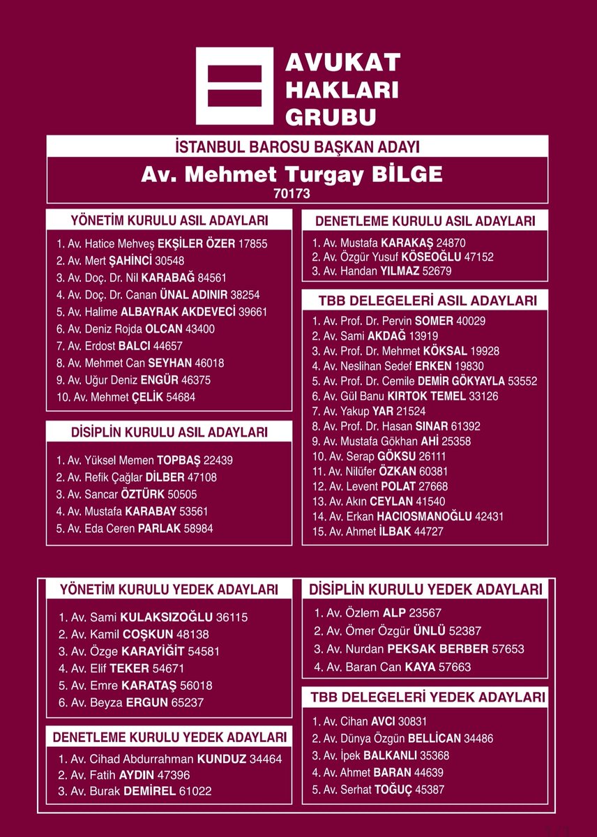 YARIN BU LİSTE KAZANACAK!