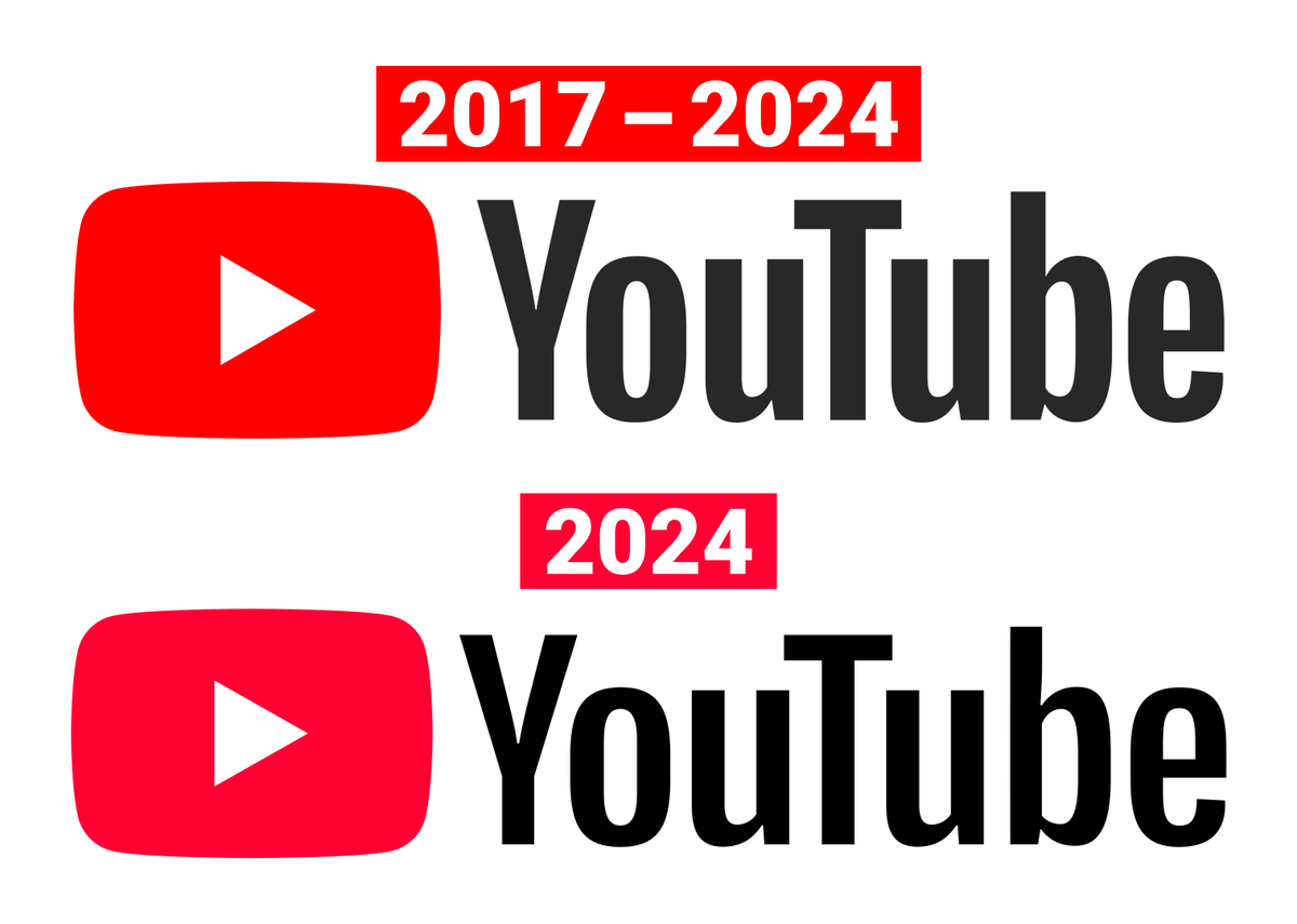 AidanDesignsUK's tweet photo. No, your eyes aren't playing tricks on you - the YouTube logo has indeed been updated to add some pink! This colour palette change is reflected across the entire website, from the live/premiere icon to the player progress bar.

Had you even noticed the change prior to this post? https://t.co/kNy26QCWR2