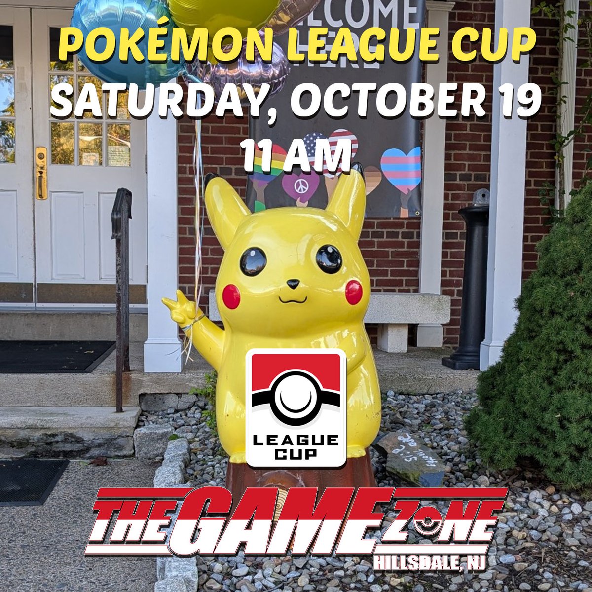 TheGameZoneGZ's tweet image. It's almost GAME TIME!!!  League Cup, Saturday, October 19 at 11 AM!!!

Additional Details: rb.gy/mqg36t

#pokemontcg #pokemoncards #pokemonevent #pokemontcgevent #pokemon #thenyrangers #advancedai #thegamezone #hillsdalenj