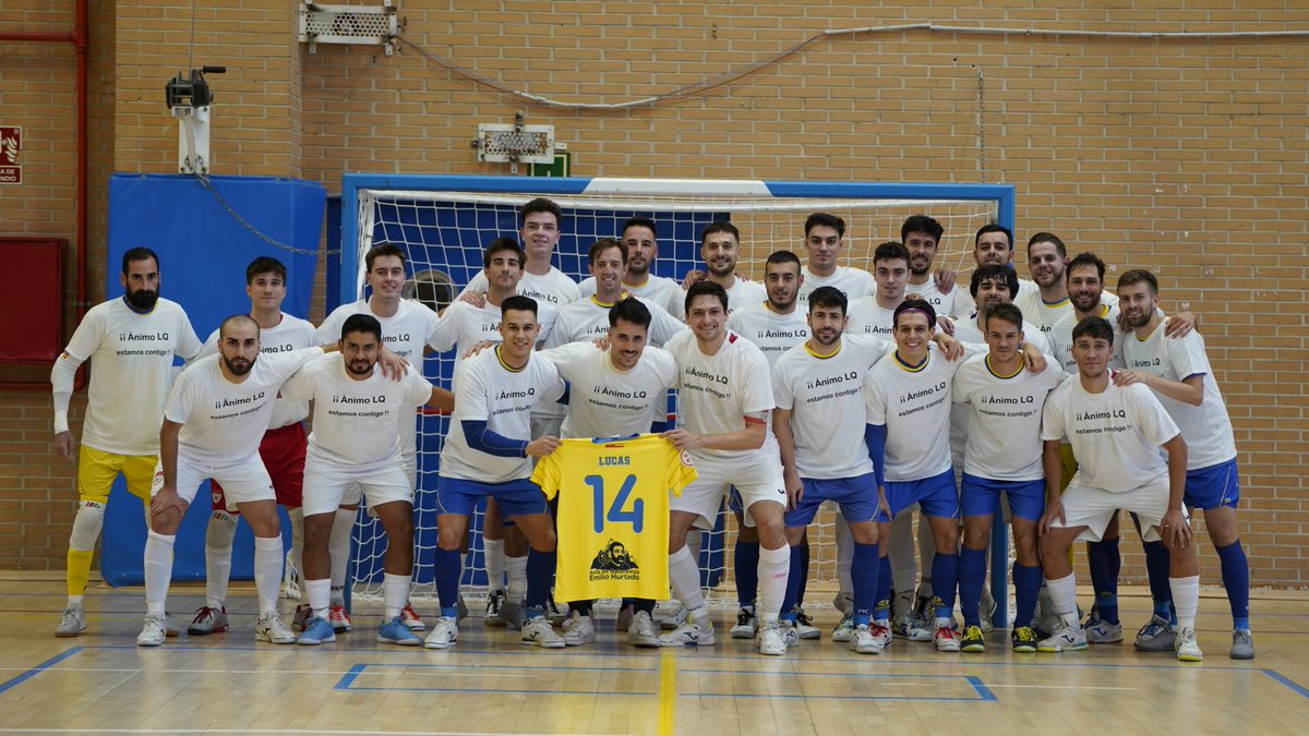 #FS Inicio
🏆 2ªB <a href="/FutSalRFEF/">Futsal RFEF</a> - Jornada 6
⚽️ <a href="/CDEElValle/">C.D.E. El Valle</a> 🆚️ <a href="/union3cantosfs/">Unión Tres Cantos F.S.</a>

Cariño especial para Lucas de ambos equipos. Esperamos que tenga una buena y pronta recuperación. ¡Ánimo!