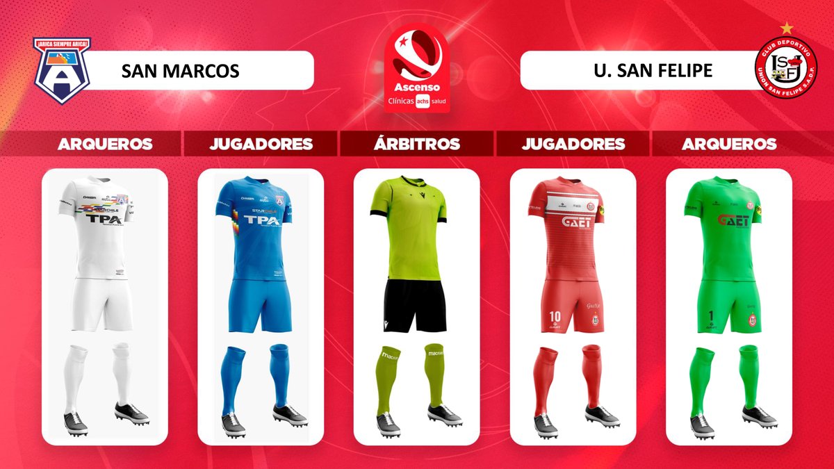 CampeonatoCL's tweet image. 👕🩳El #DressCode de la #Fecha30 del #AscensoClínicasAchsSalud🏆

Parte 2⃣

📌 @DeporSantaCruz  🆚 @Stgo_Morning 

📌 @swanderers  🆚 @FutbolUdeC 

📌 @SM_AricaOficial  🆚 @USanFelipeSADP 

📌 @curicounidocdp  🆚 @ClubAntofagasta