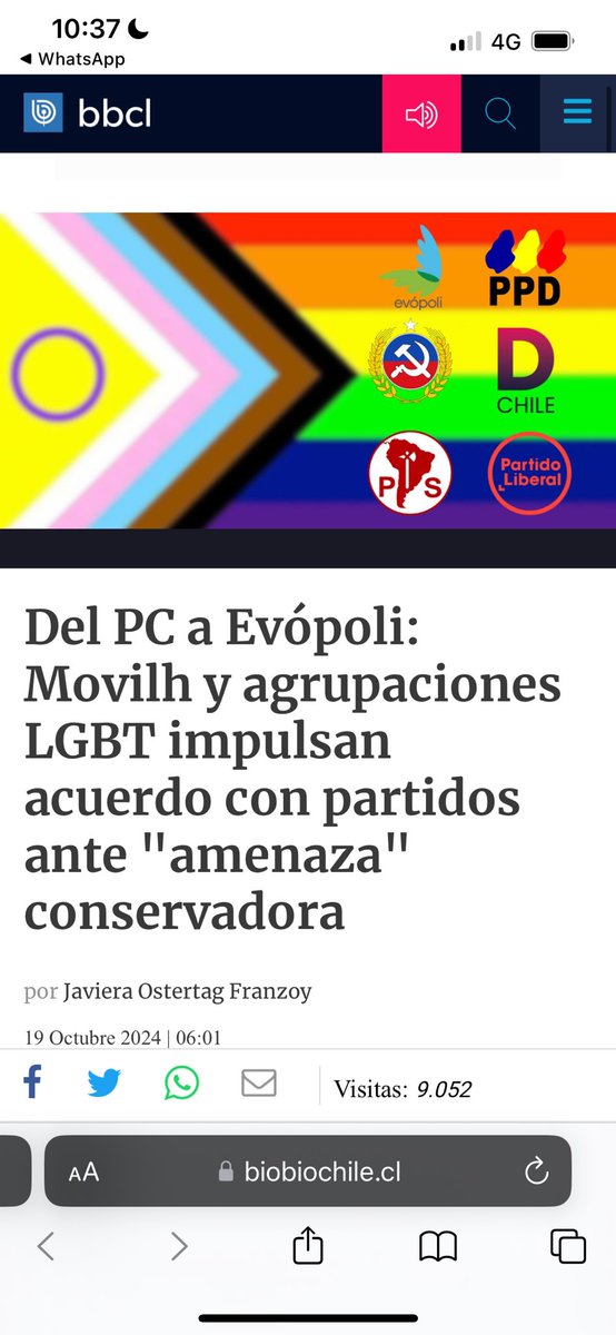 AXELKAISER's tweet photo. Y pensar que alguna vez apoyé evopli hoy convertido en cómplice de la agenda degenerada y totalitaria de la izquierda identitaria. https://t.co/iQuuUMlQx2