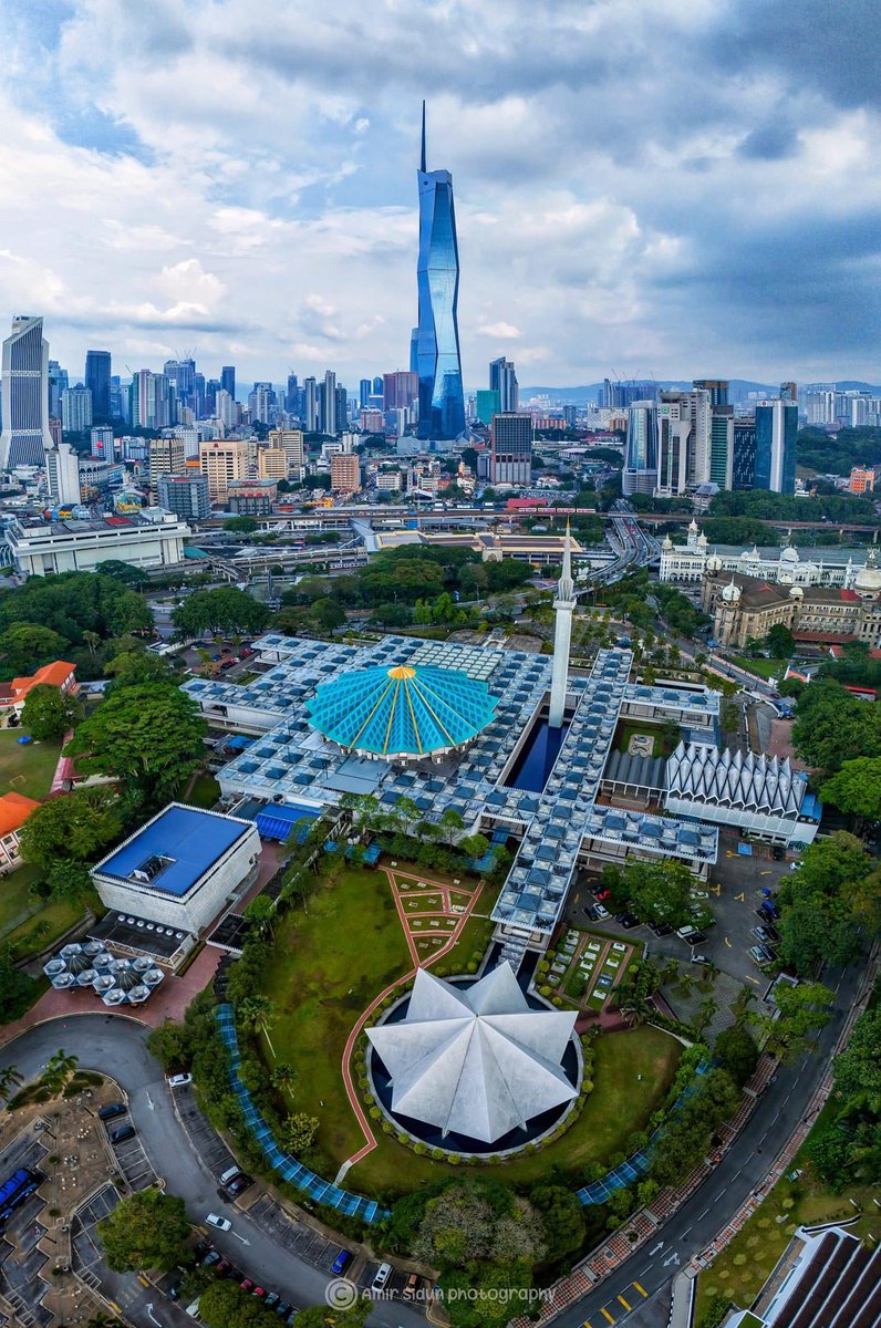 The view of Masjid Negara