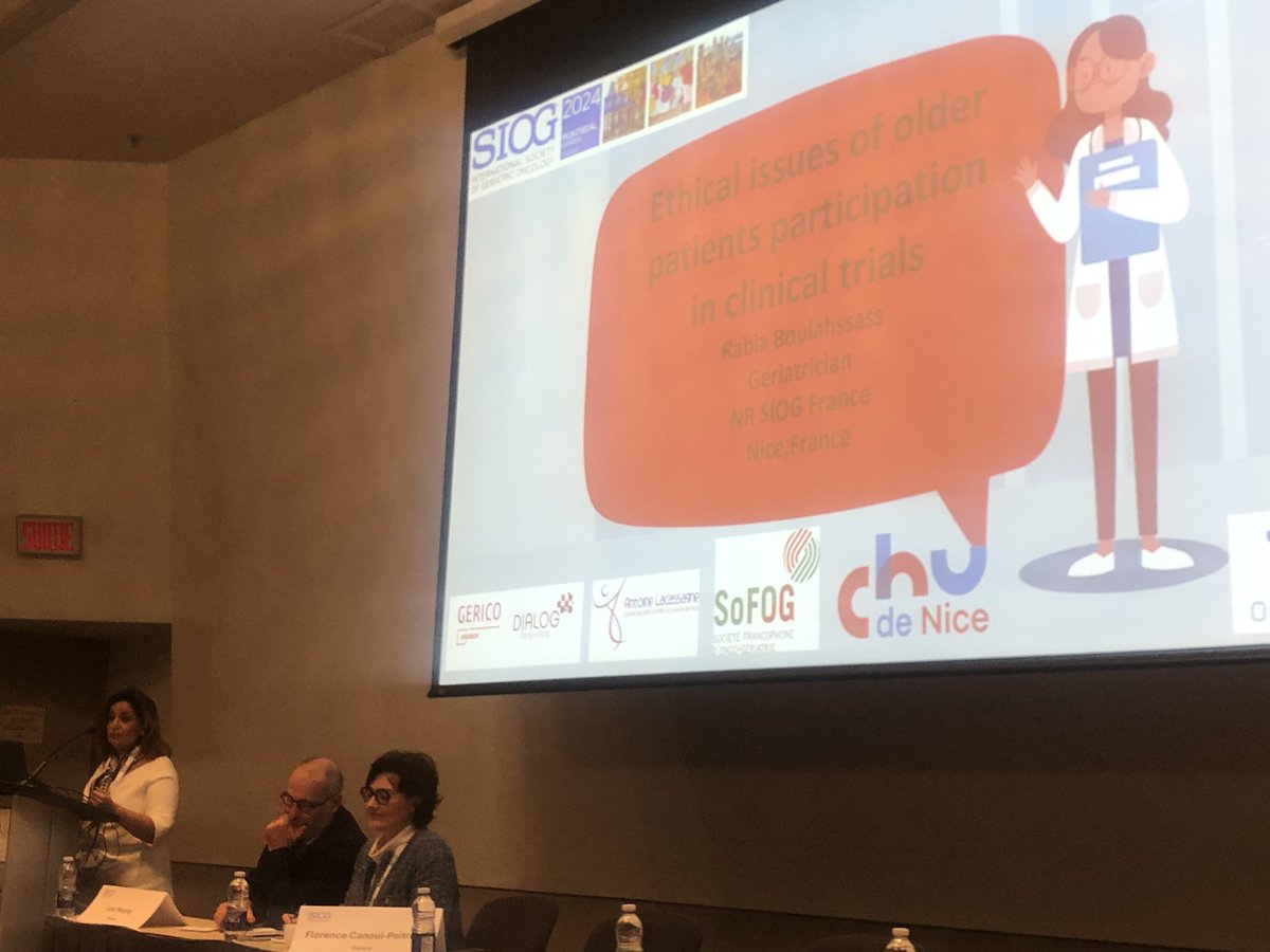 berederisa's tweet photo. Très belle présentation de rabia @boulahssass à la @SIOGorg  à Montréal @CHUdeNice @sofog_officiel https://t.co/d6s7FKBdd7