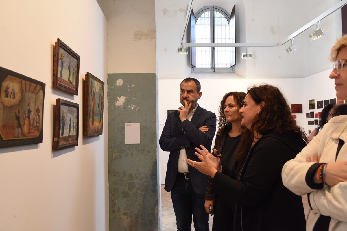matarocat's tweet image. Visita de la Consellera de @cultura_cat a les exposicions de @ManifestaDotOrg a Mataró. L'edifici de La Presó, seu del @macmataro, acull exposicions d'artistes locals i internacionals

#FocusWeek #Mataró