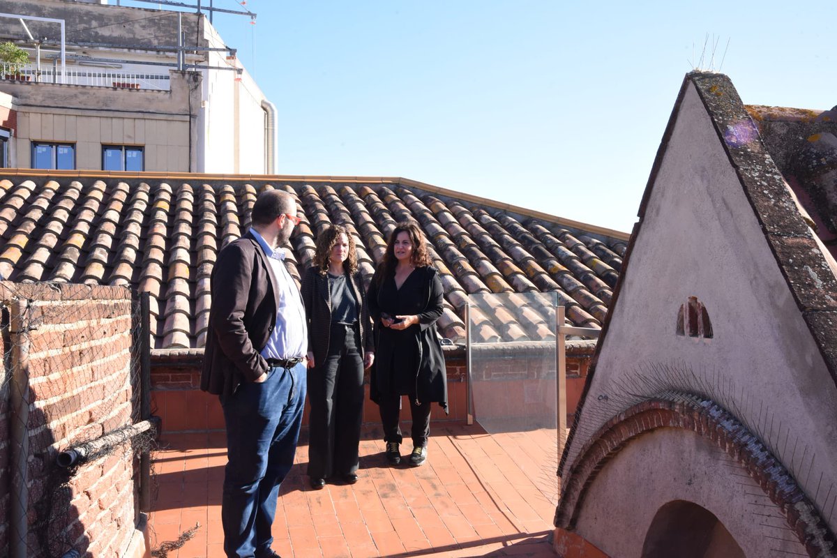 matarocat's tweet image. Visita de la Consellera de @cultura_cat a les exposicions de @ManifestaDotOrg a Mataró. L'edifici de La Presó, seu del @macmataro, acull exposicions d'artistes locals i internacionals

#FocusWeek #Mataró